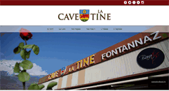 Desktop Screenshot of cavelatine.ch